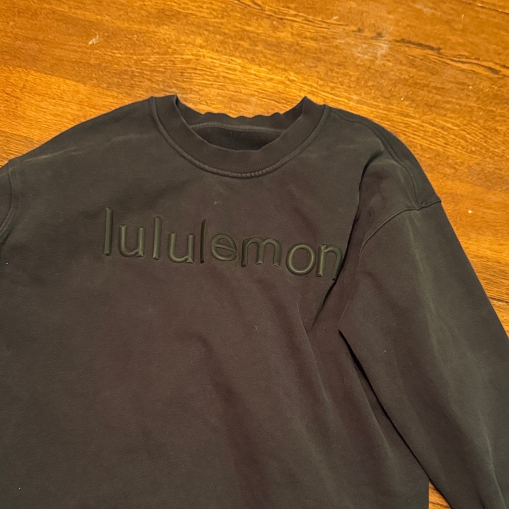 lululemon athletica Dark Gray Men's Crewneck Sweater